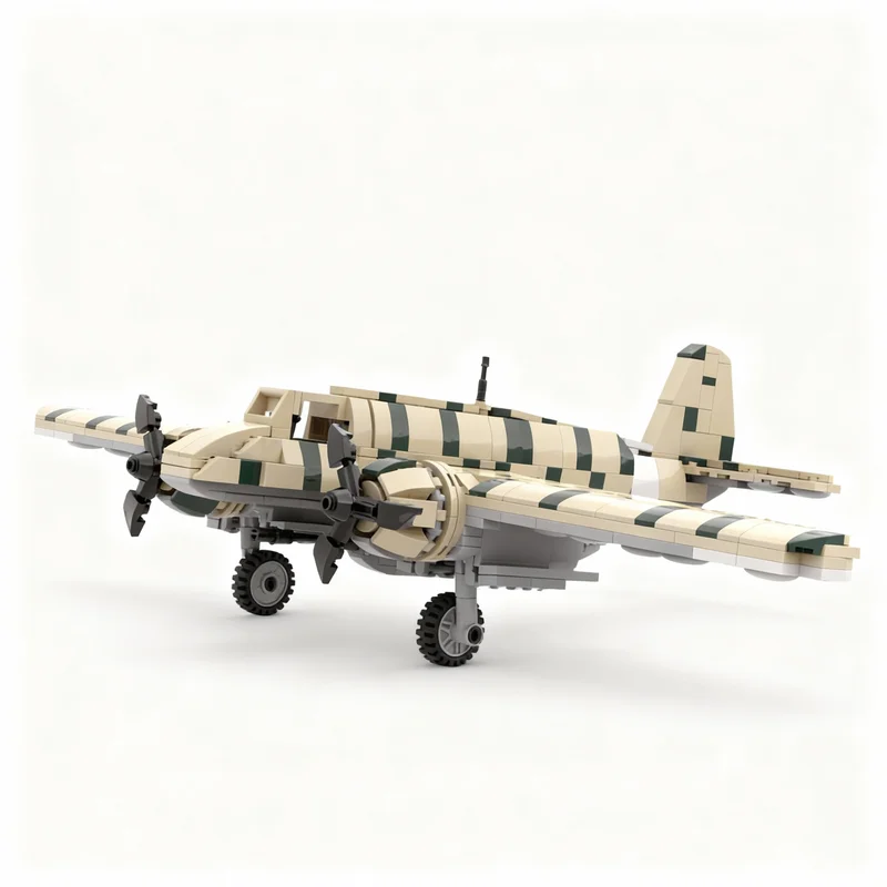 683-teiliges MOC Kriegsmodell Die Wüste HS B 2 Creator Expert Bausteine Konstruktionsspielzeug Idee Weihnachtsgeschenk Bildungsbausteine