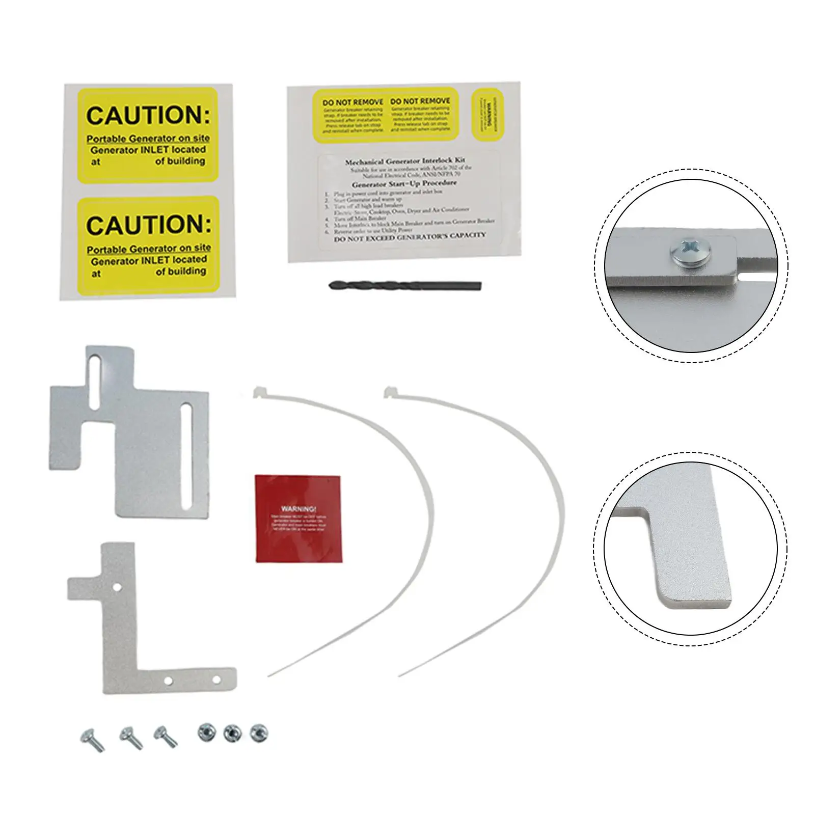 

Eaton Cutler Hammer Generator Interlock Kit for BR Series 150 Amp and 200 Amp Panels to Prevent Simultaneous Power Feed