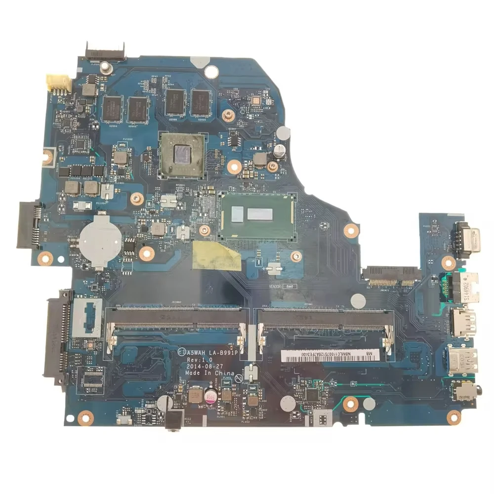 Imagem -06 - Laptop Mainboard para Acer Aspire A5wah La-b991p E5571g V3-572g E5-571 i3 i5 I7-5th Gen Cpu Gt820m 840m Teste Ddr3