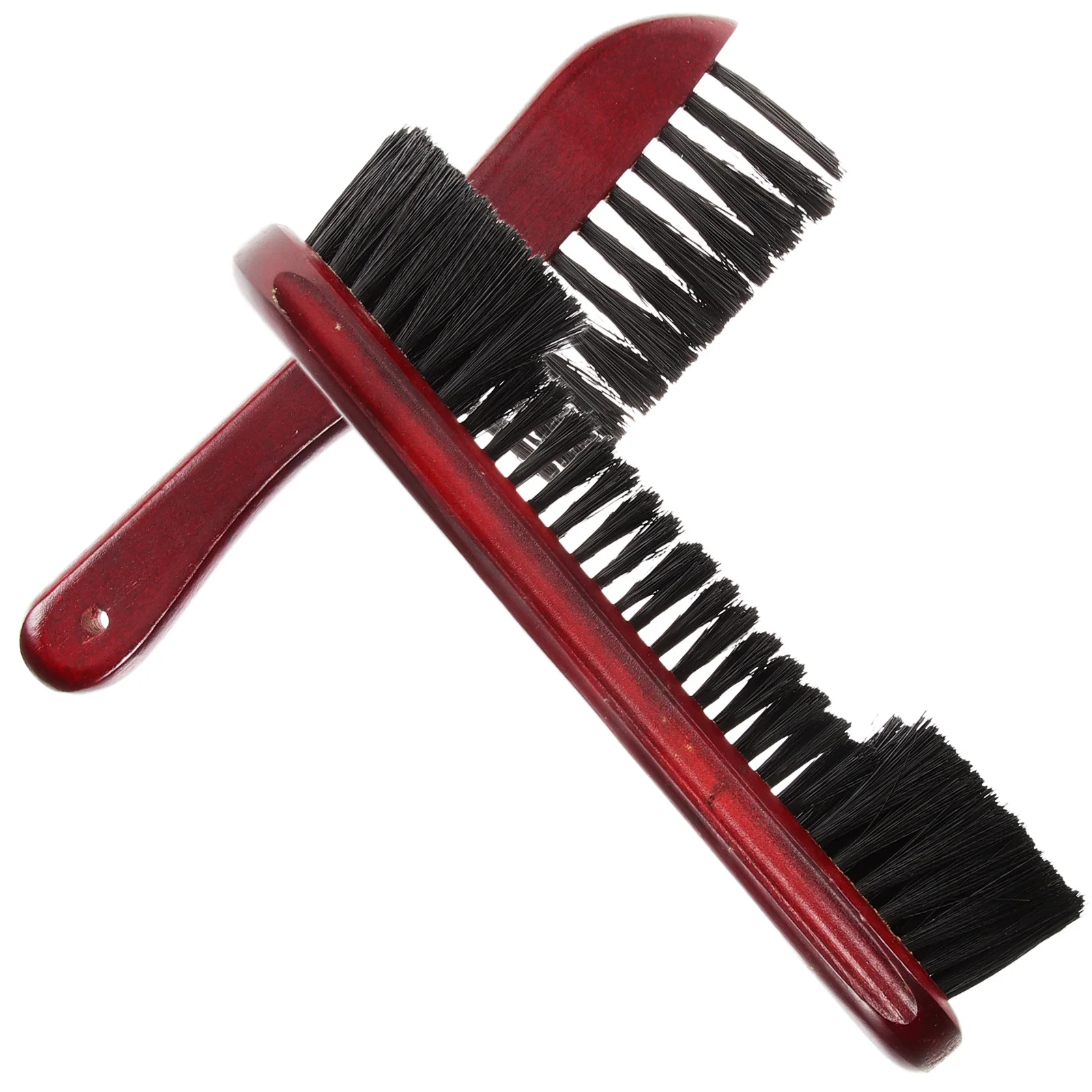 2 قطعة مجموعة فرشاة طاولة بلياردو مقبض خشبي منظف البلياردو متعدد الوظائف نادي طاولة بلياردو تنظيف أداة ملحقات البلياردو #5