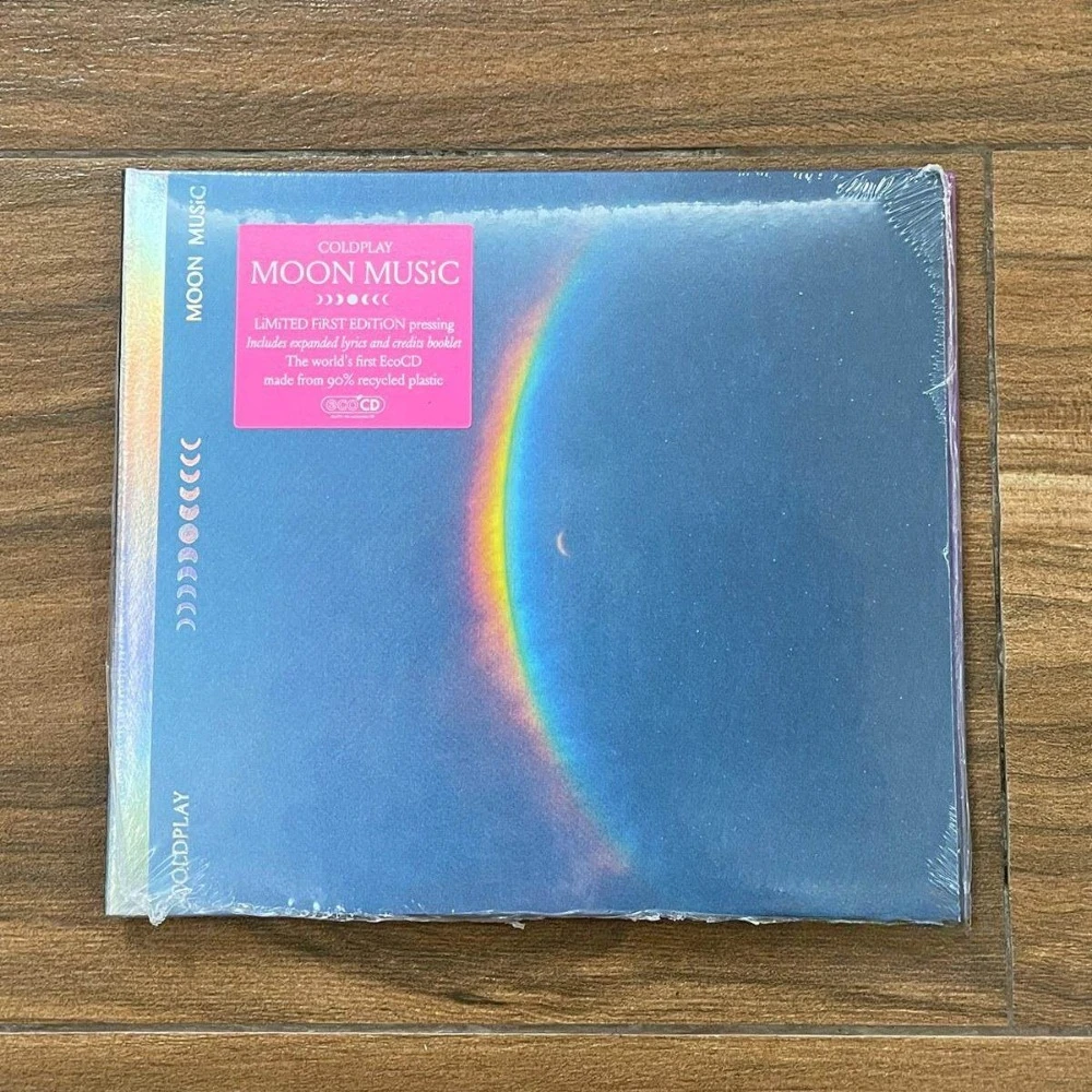 

Coldplay Moon Music CD 2024 New Album 10th Studio Record Eco-Friendly Disc Pop Rock Sealed Full Moon Edition