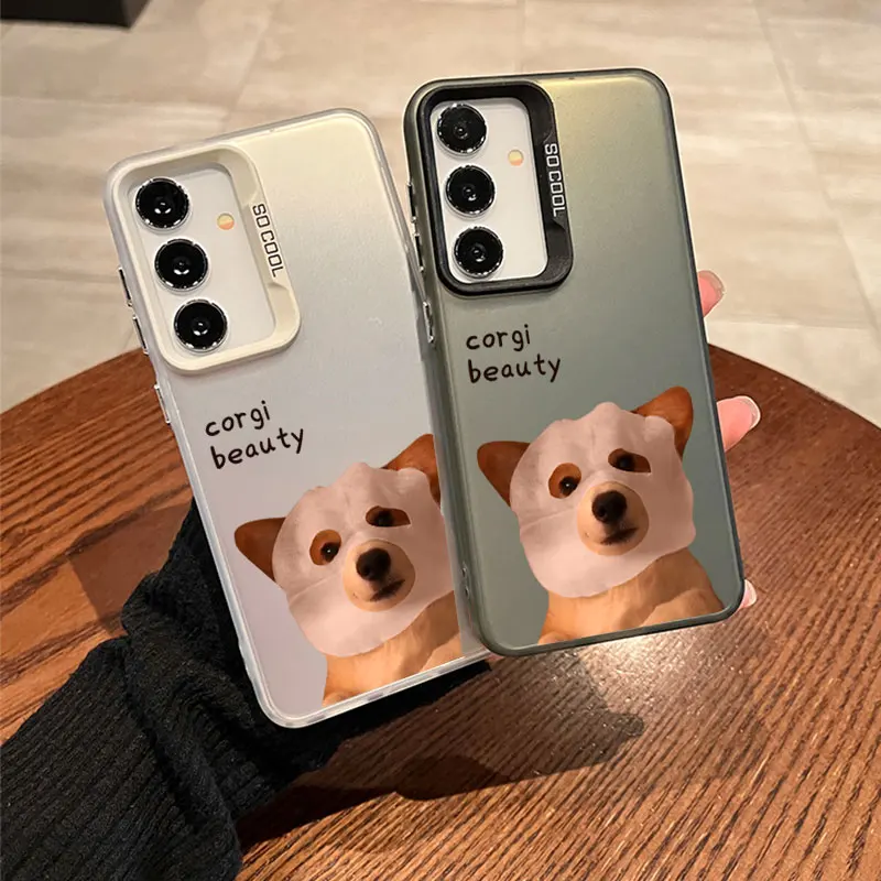 

for Samsung Galaxy Note20 9 S 10 20 21 22 23 24 Plus Ultra A 04 03 05 10S 4G PRO Colorful Soft Phone Case puppy