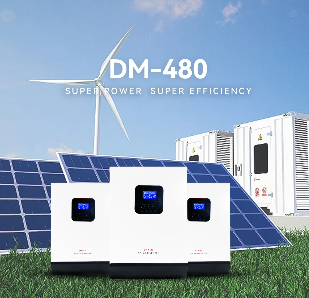 High Frequency Pure Sine Wave MPPT Hybrid Inverter 5kw 3kw Integrated All in One Solar  For Lead Acid Lithium Battery