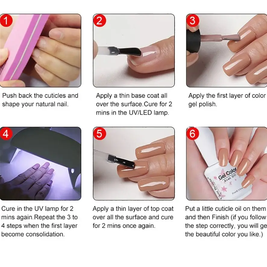 Clou Beaute 15 ml Jelly Nude Translucent Gel Polish Crystal Soak Off UV LED Semi Permanent Nail Art Lack Matte Top Base Coat