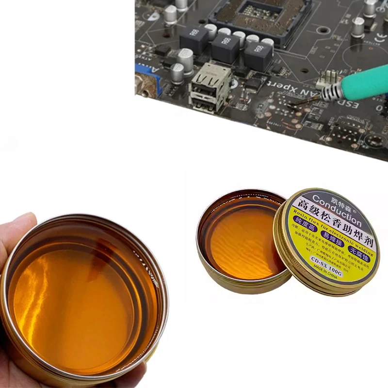 Solder Rosin Flux High Purity Rosin Solder Rosin Flux For Electronic Welding For Electronic LED BGA SMD PGA PCB Rework Repair