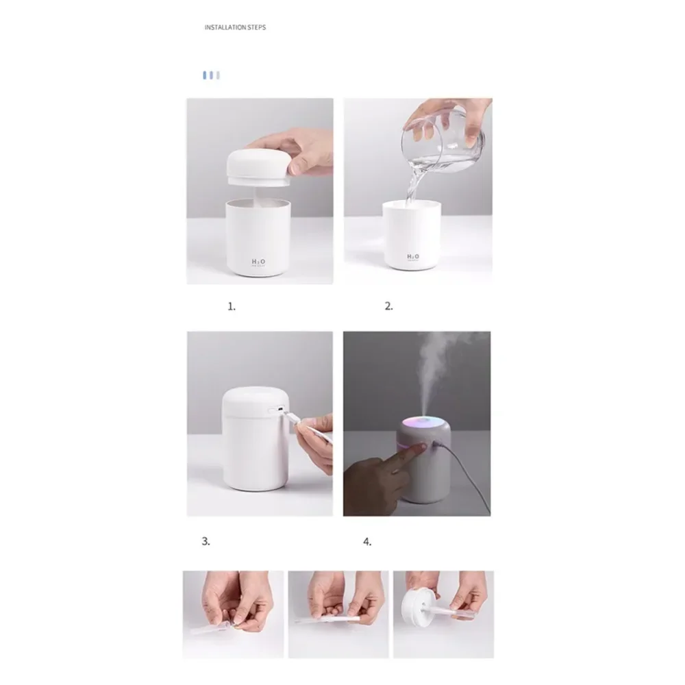 10pcs 20pcs/Pack Humidifier Filter Special Replacement Cotton Sponge Stick for USB Humidifier Aroma Diffuser Air Humidifier Home