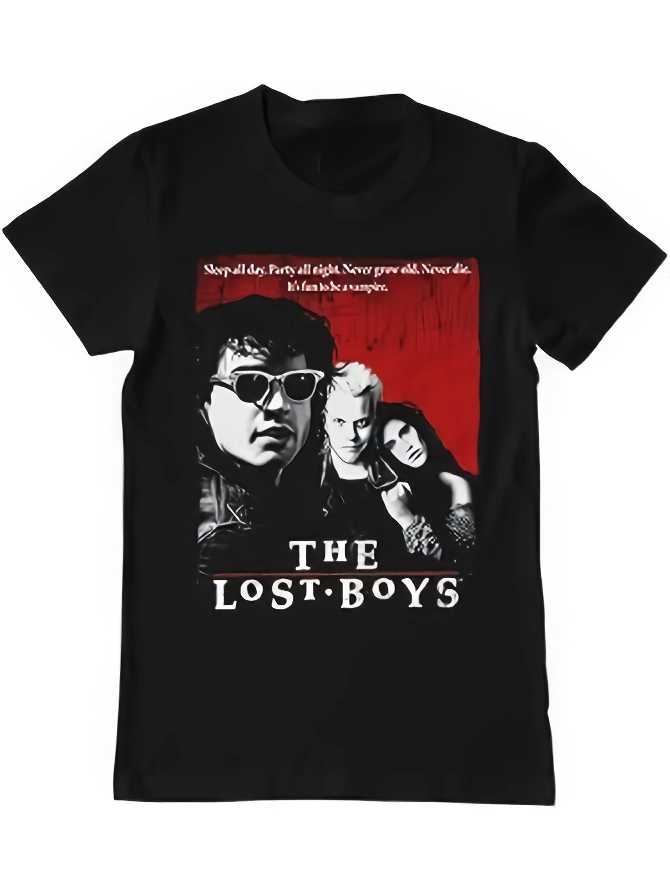 

Lost boy T-shirt 180G pure cotton high-quality men's T-shirt casual and comfortable men's and women's same top oversized t shirt