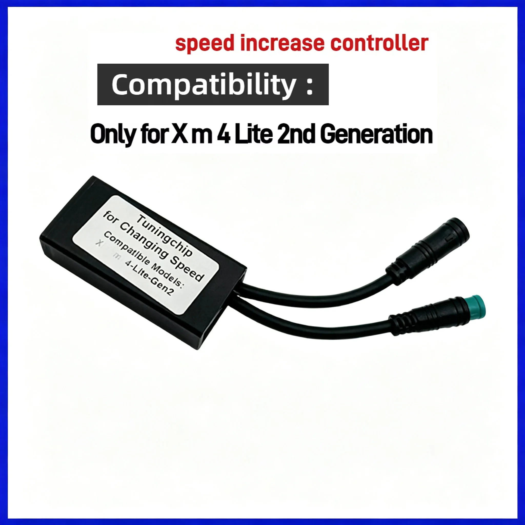Electric Scooter Speed Unlock Controller Up to 30km/h Upgrade Part Compatible with XM 4 Lite 2nd Generation Speed Control