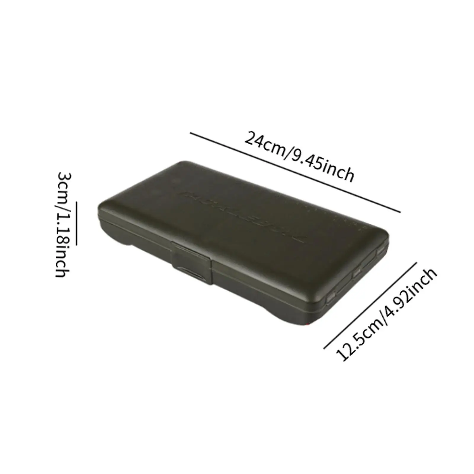 Fly Fishing Tackle Box Fishing Box for Freshwater Saltwater Hooks Jigs Hooks