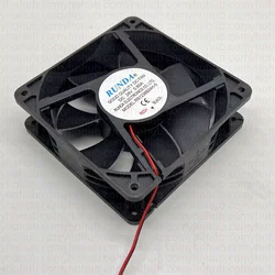 RUNDA RS1238B24H-S DC 24V 0.80A 120x120x38mm 2-Wire Server Cooling Fan