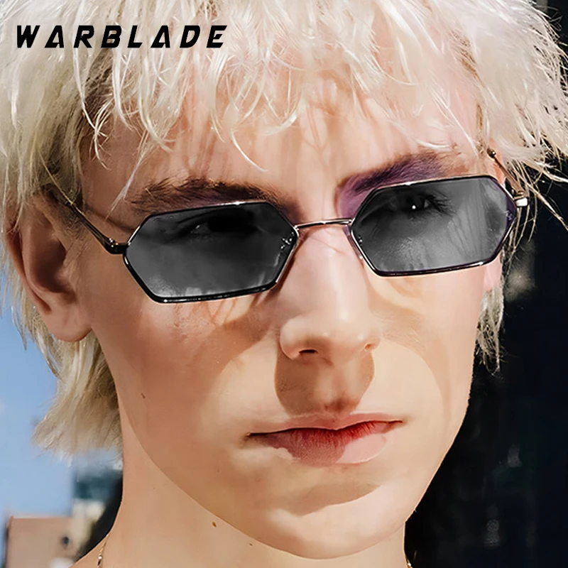 

Luxury Metal Small Frame Polygon Summer Women's Sunglasses Designer Brand Men Sunglass Shade Outdoor Travel Drive Eyewear UV400