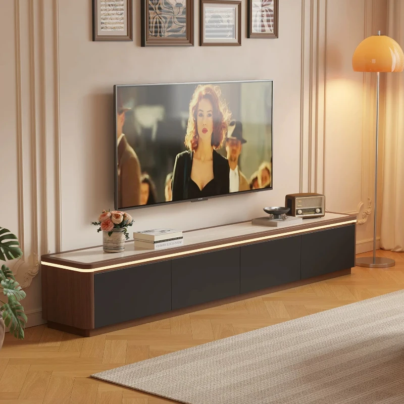 Shelf Modern Tv Cabinet Custom Luxury Minimalist Storage Center Tv Cabinet Living Room Display Space Fernsehschrank Furniture
