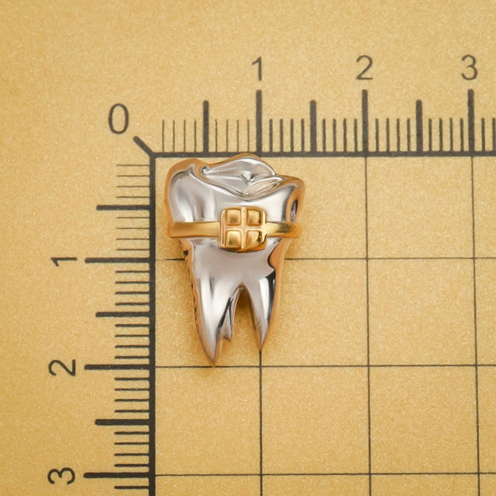 Hanreshe Medical Dental Care Tooth Brooch Pins Dentist Funny Lapel Backpack Badge Jewelry Gift for Doctor Nurse Medicine Student