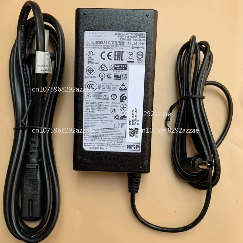 

Original wireless strip sound wall audio power adapter A4024_FPN 24V1.66A