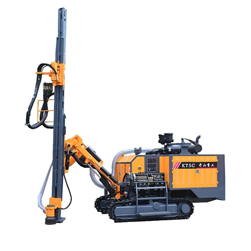 

KAI SHAN KT5C, KT7C, KT9C, KT11, KT12, KT15, KT20, KT25 Integrated Down The Hole Crawler Mining Drilling Rig