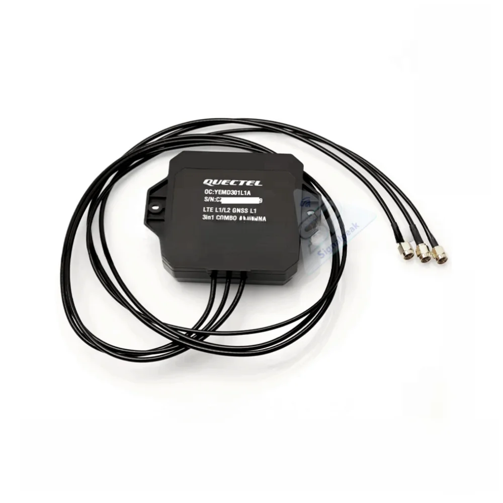 Quectel 4G WiFi GPS 3-in-1 Combination Antenna Multi-Band High Gain External Antenna With SMA Connector and 1-m Extension Cable