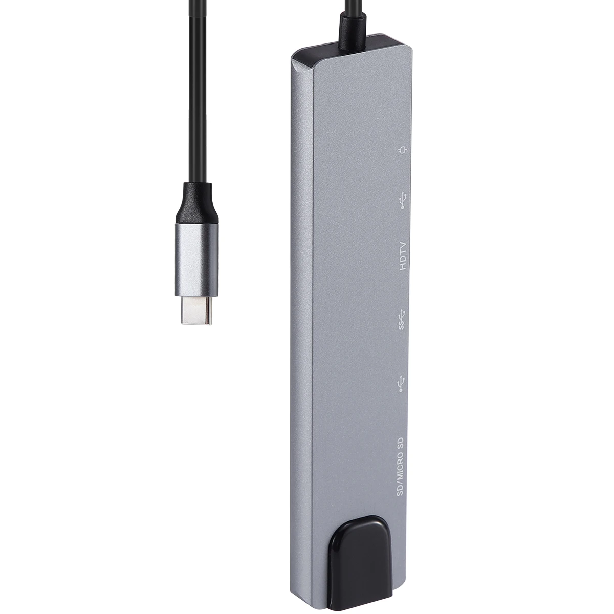 Typ-C zu HDMI HUB, RJ45, 8-in-1 TYPE-C Netzwerkkarten-Dockingstation, Hub-Kartenleser-Hub, unterstützt 87 W USB-C PD-Schnellladung
