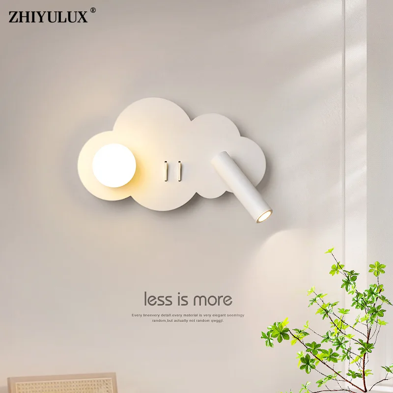 

Left Right Style Simple New Modern LED Wall Lights Living Study Room Bedroom Bedside Aisle Flats Lamps Spotlight Indoor Lighting