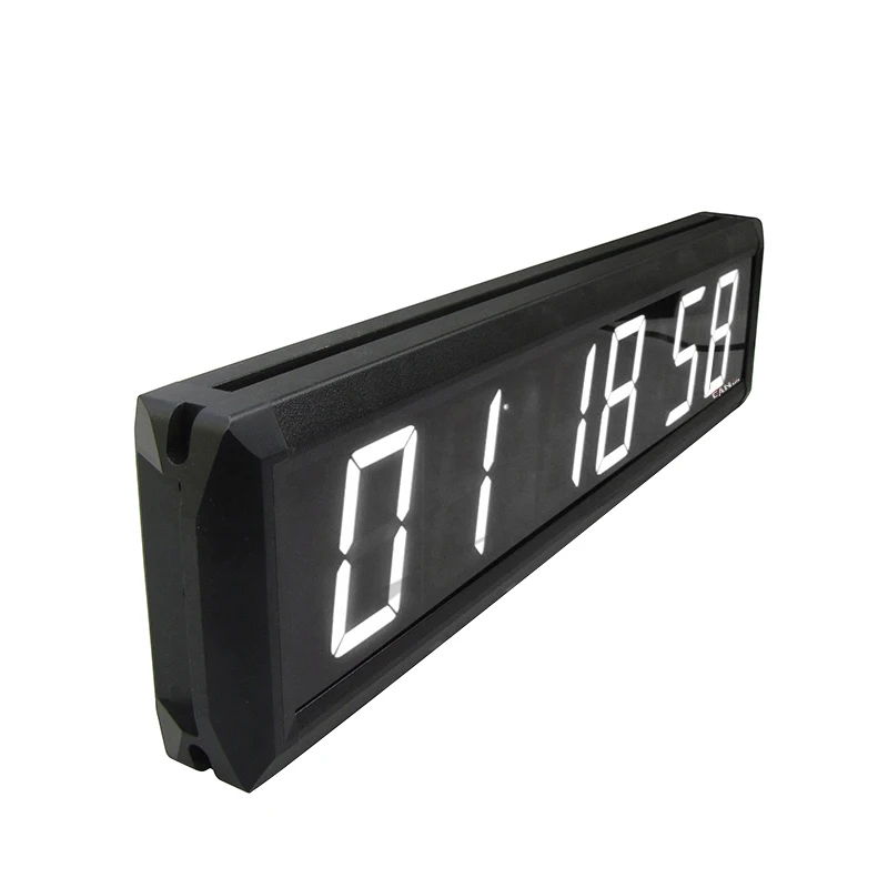 GI6T-2.3W Digital Interval Tabata Workout Fitness Gym Timer Clock for Home Garage Office School Referee Studio Church