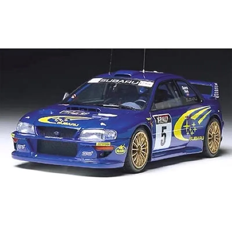 TAMIYA – modèle de voiture à assembler, Subaru Leopard WRC99, figurine de voiture de rallye 24218, modèle de voiture jouet, ornement de salle, jouet pour enfants, cadeau, 1/24