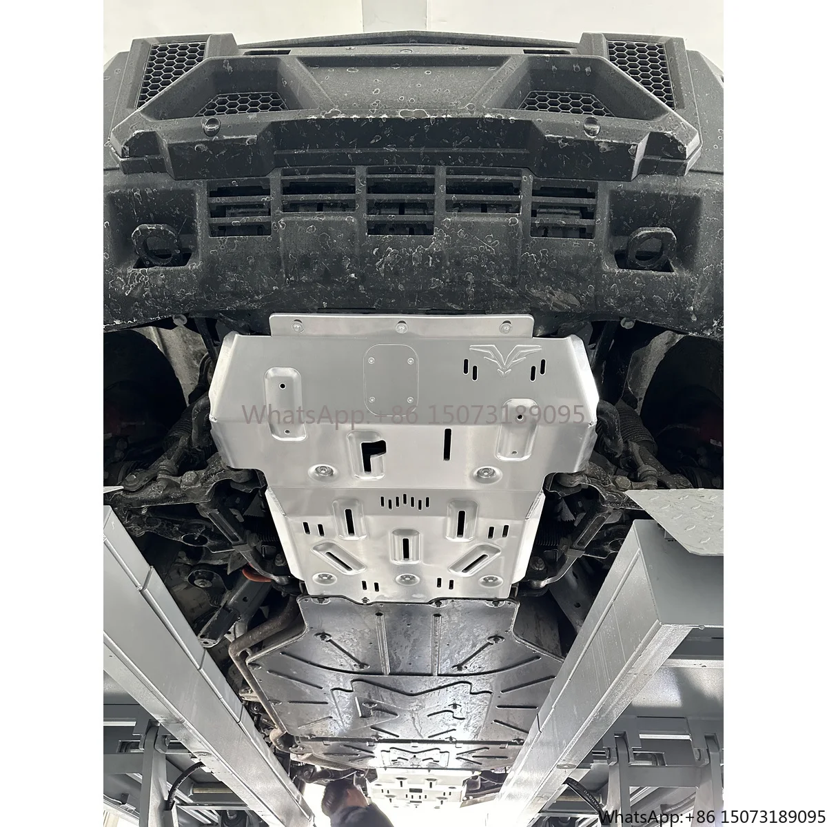 

Защитная пластина из алюминиево-магниевого сплава 8 мм, полное покрытие, внедорожные защитные аксессуары для DONGFENG MHERO 917