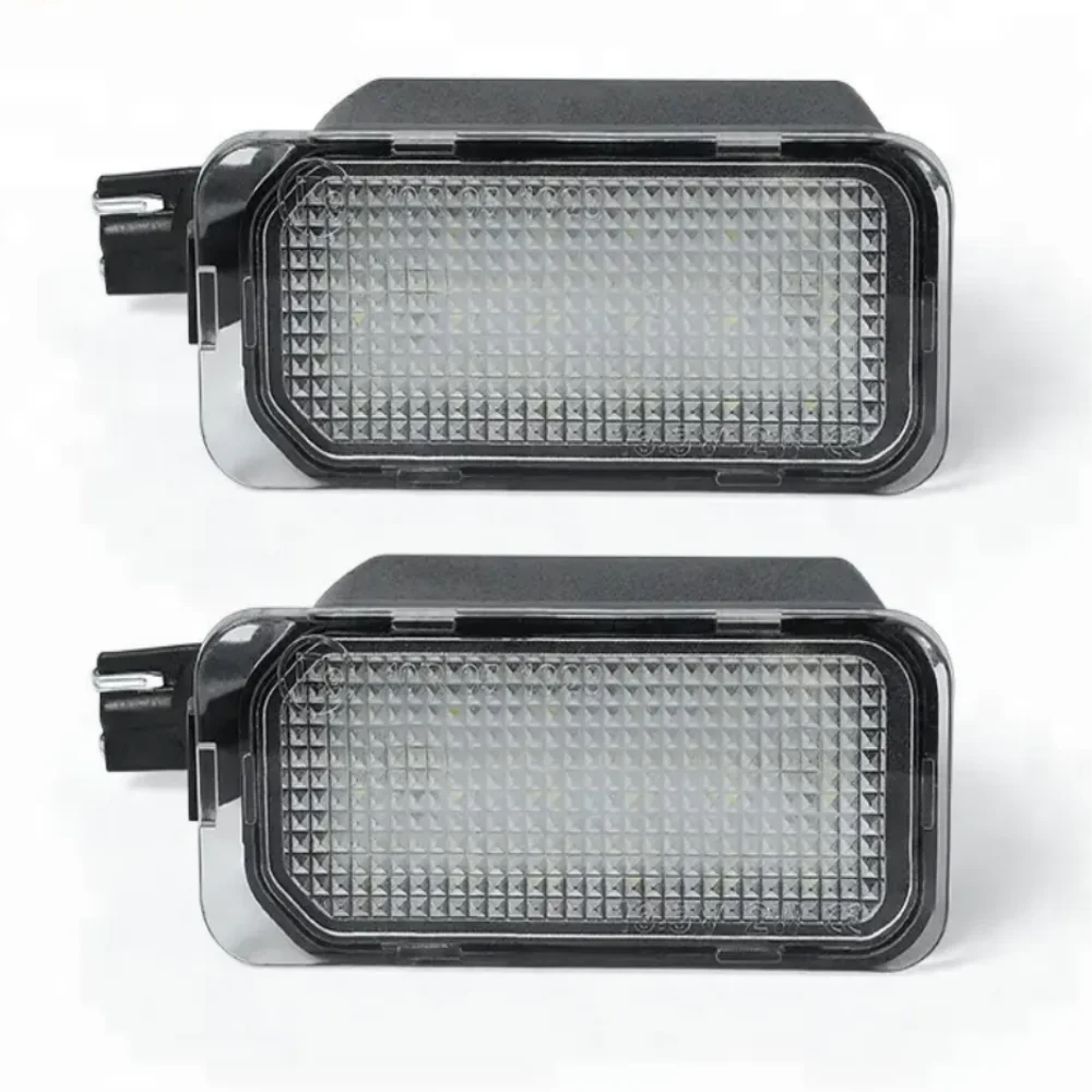 2Pcs Car LED License Plate Light For 11-20 Ford Explorer Mondeo MK4 5 Kuga MK1 2 Fiesta MK6 7 Focus MK2 III Grand C-Max Ranger