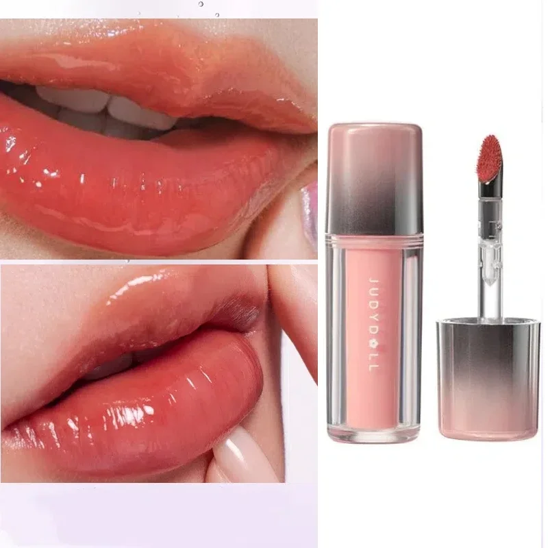 ジュディドール リップスティック ウォーターミラー リップグレイズ クリスタルレッド ジェリー 透明 保湿 長持ち リップグロス クリア ビューティーメイク