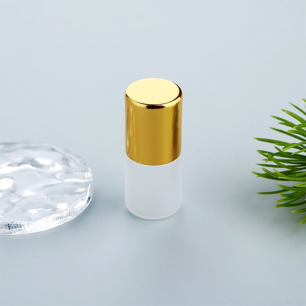 30/50 bottiglie di profumo in vetro smerigliato da 2 ml, mini portatile in movimento a sfera, rotolamento liscio, gadget di erogazione riutilizzabili