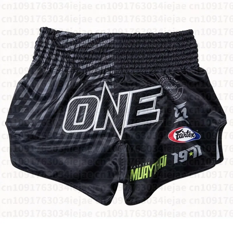 Muay Thai Shorts Men Women Kids Leopard Thai Boxing Shorts Premium Kickboxing Fight Training MMA Pants