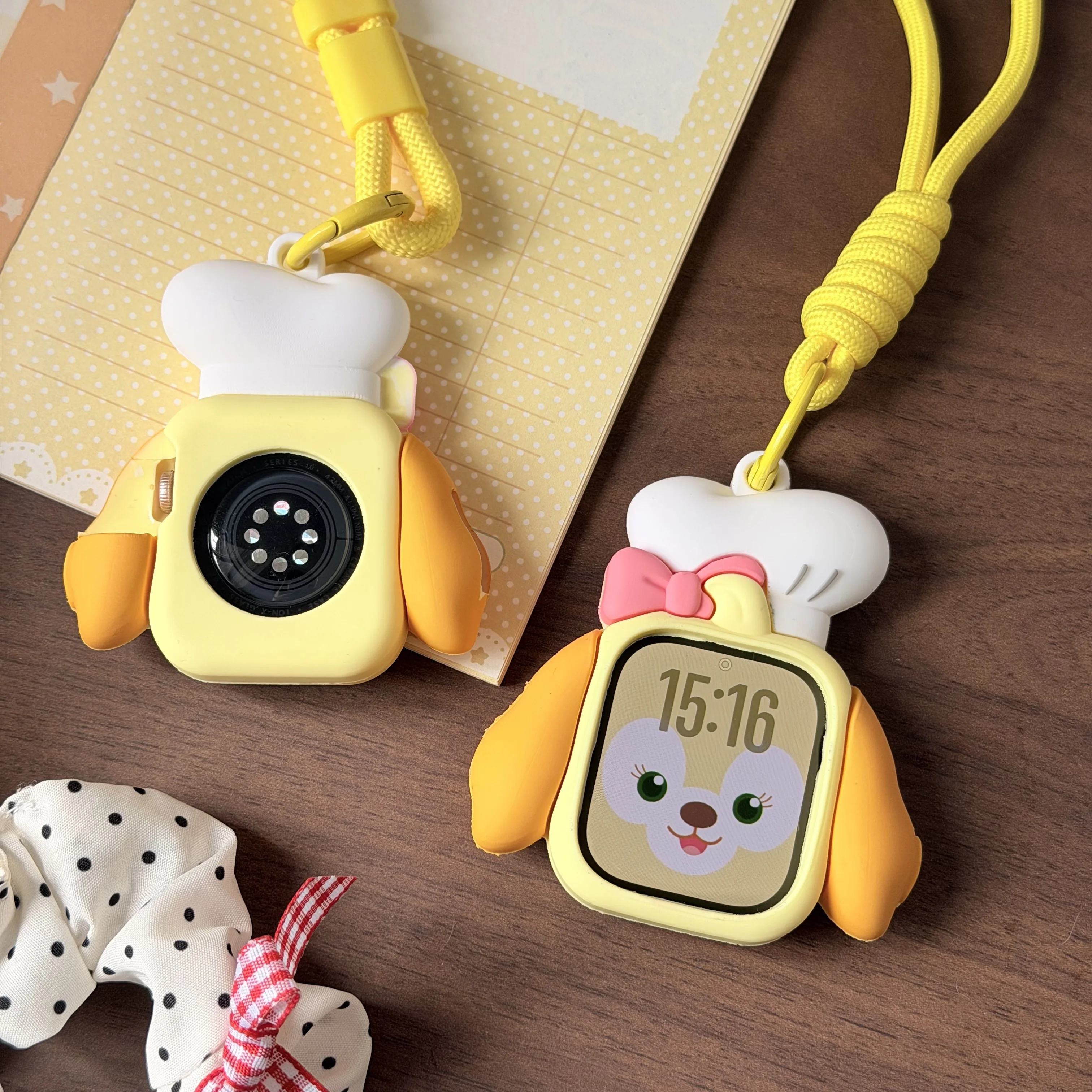 Cute 3D Strap Protector Case Silicone Case For Apple Watch Sport 1/2/3/4/5/6/7/8/9st Gen S10 S11 Ultra SE 38/45/41/44/42/46/49mm