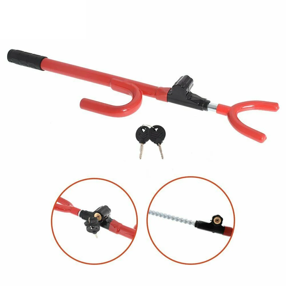 Steering Wheel Lock Anti Theft Security System Car Truck SUV | Universal Design