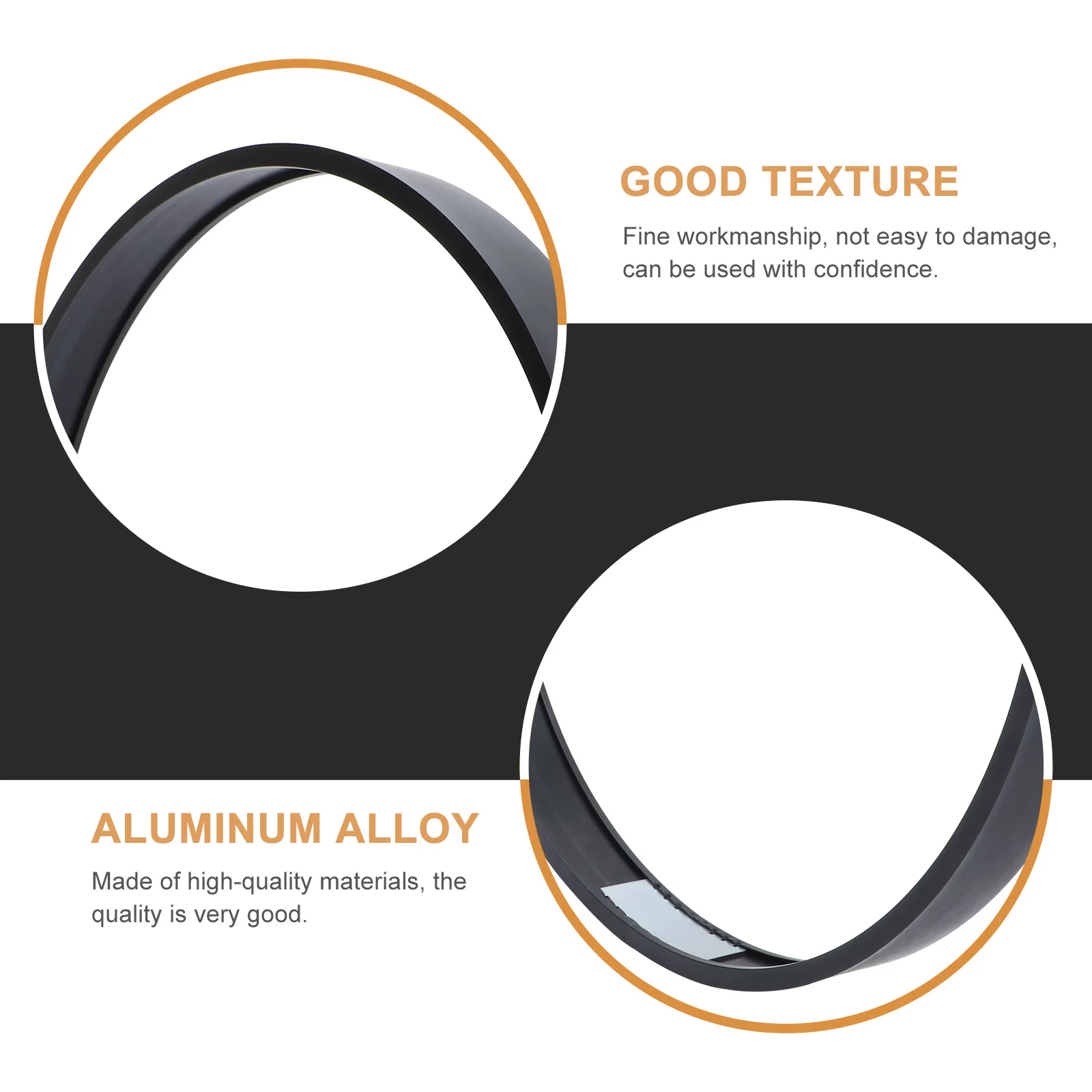 1 pçs metal redondo quadro de imagem estilo simples decoração para casa acrílico foto titular quadro pintura decorativa para sala estar escritório