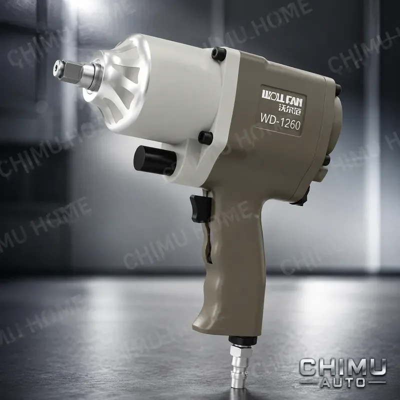 【CHIMU HOME】 High Torque 90 Degree Right Angle Pneumatic Ratchet Wrench Air Impact Tool for Auto Repair Small Space Access