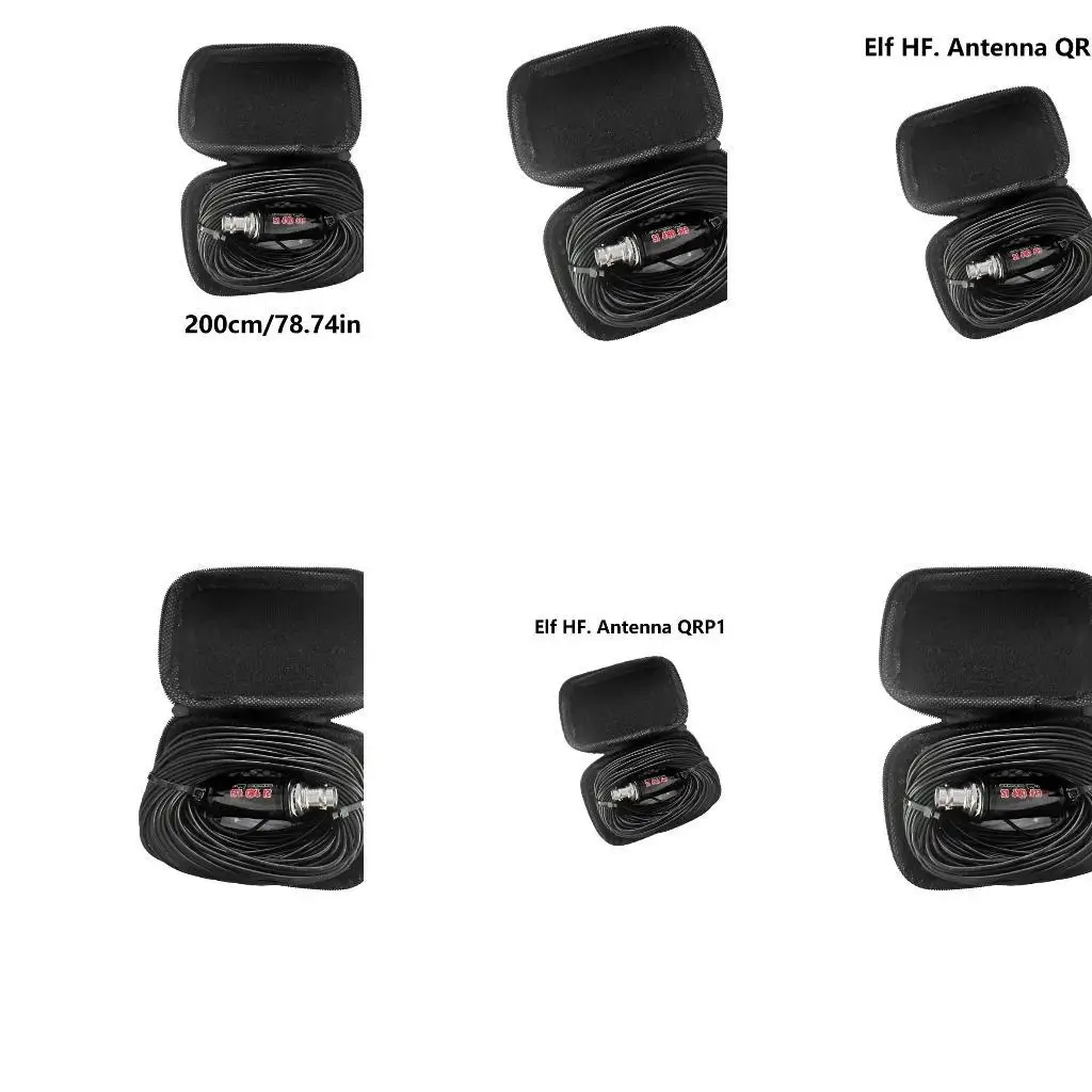 

Y1UB -портативные эльф -антенны QRP15 Раская установка Несколько сетей и атмосферопродажа корпуса с пакетом для хранения