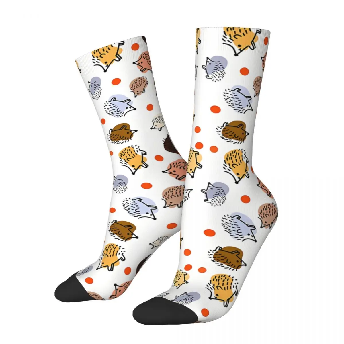 Fall Hedgehogs Socks Male Mens Women Summer Stockings Printed