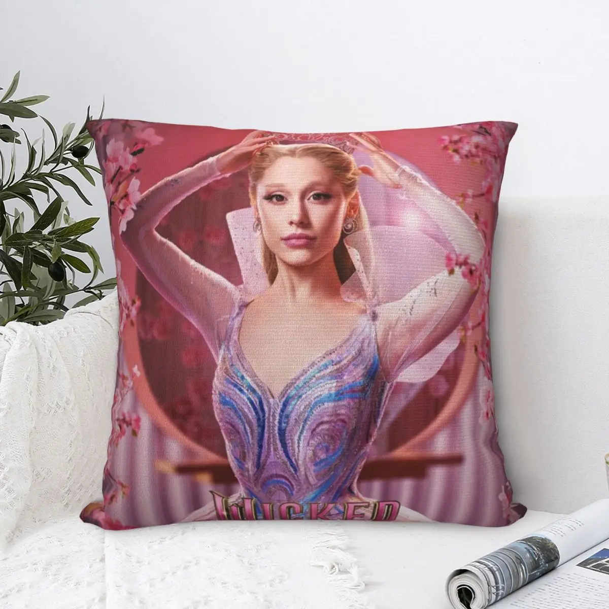 Decorative Pillowcases Glinda Elphaba Wicked For Good Product Bedroom Throw Pillow Case Cover Square Multiple Sizes Dropshipping