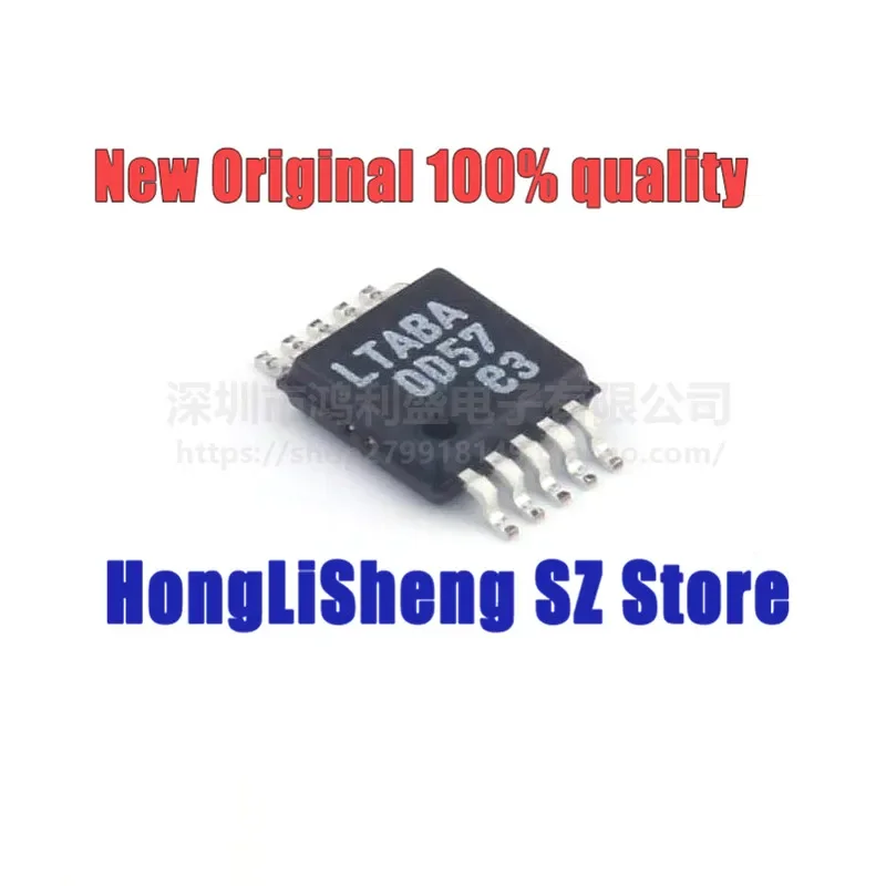 5pcs/lot LTC3407EMSE LTC3407 LTABA MSOP10 Chipset 100% New&Original In Stock