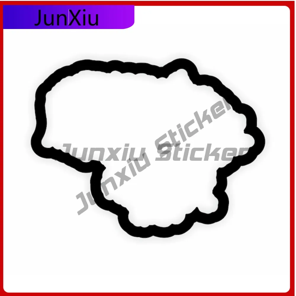 

Lithuania Map Flag Outline Sticker Cute Helmet Camper Anti UV Exterior Parts Vinyl Decal For Car Truck SUV Window Bumper Laptop