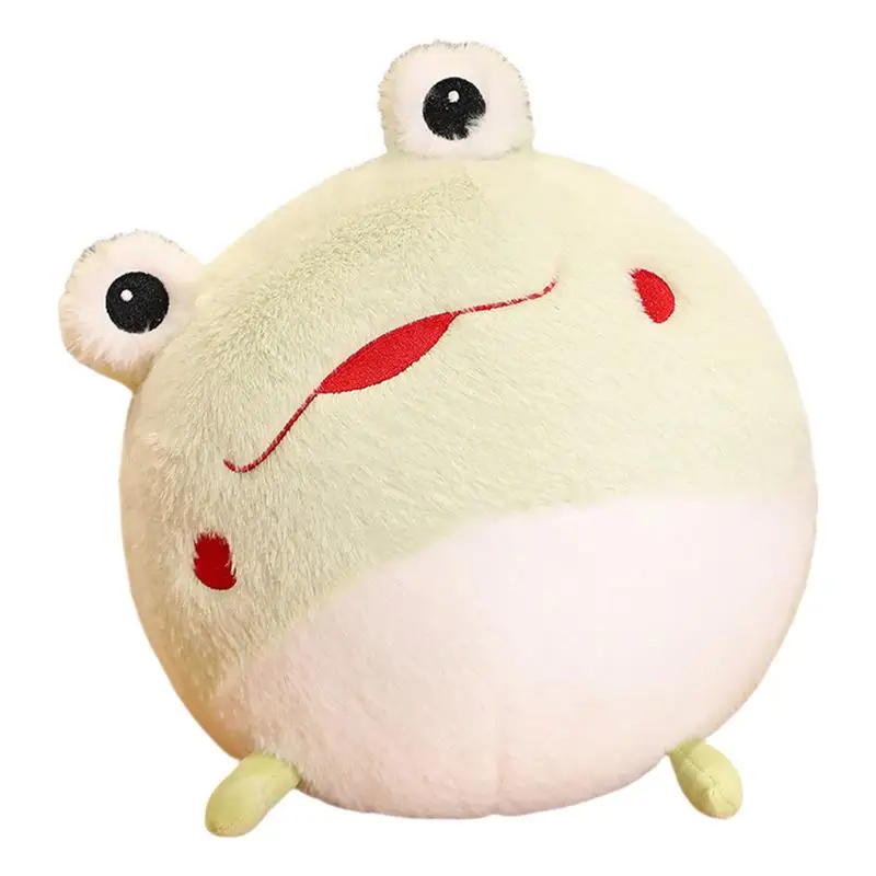 

Frog Plush model Cartoon animal pillow Frog home cushion plush toy Adorable Kawaii Plushies Soft Stuffed Animals for Adults Kids