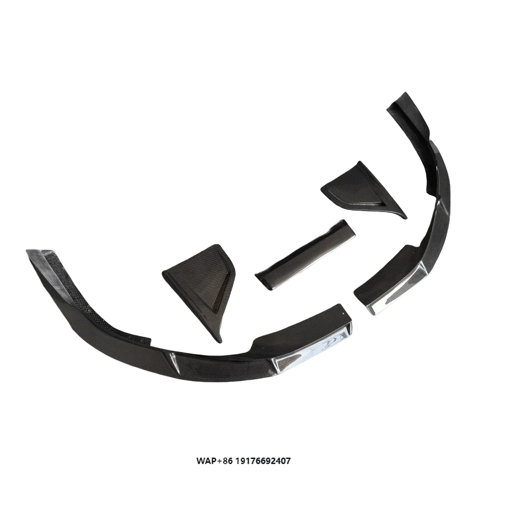 

Suitable for F8 Modified M Model Carbon Fiber Front Lip Diffuser Body Kit Bumper Lower Lip