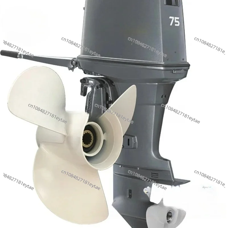 Suitable for  Propeller 13 5/8X13 For  Outboard Engines 50 60 70 75 80 85 90 100 115 130HP Aluminum Propeller