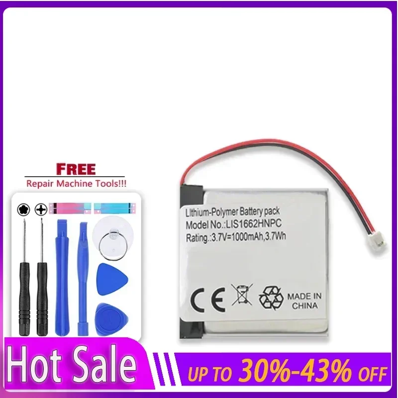 LIS1662HNPC 1000mAh Replacement Battery for Sony WH-1000xM3 WH-1000MX4 WH-CH710N/B WH-XB900 WH-XB900N WH-XB910 WH-XB910N Battery