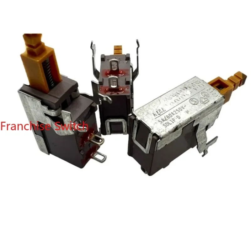 10PCS TV-5-SDL1P-D Netzschalter 2pins 5A/80A250V~ Push Switching