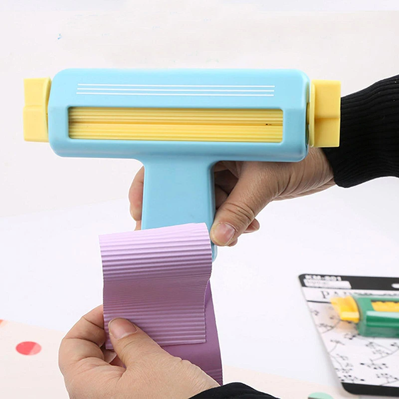 Máquina de repujado de papel artesanal, herramienta de mano de lujo para álbum de recortes de papel, regalo escolar para bebé, novedad