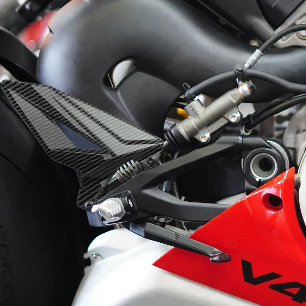 Protezione laterale tallone pedale moto + per Ducati Panigale V4 V4S V4S Corse 2018-2024 Panigale V4 R 2019-2020+