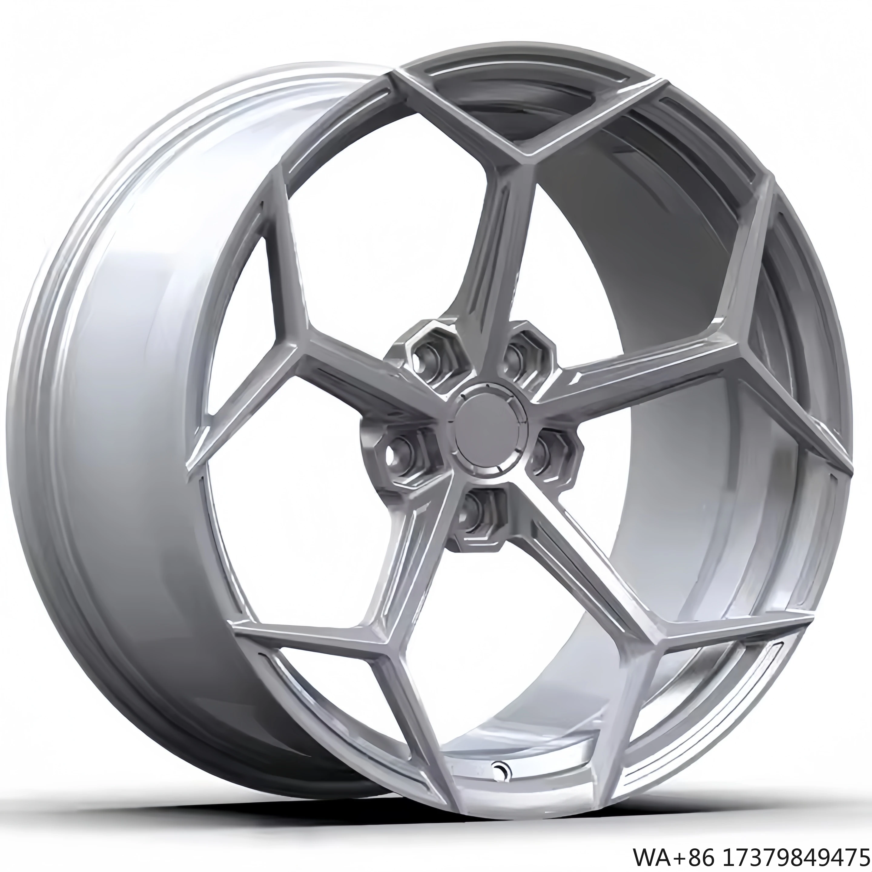 

Кованое алюминиевое вогнутое пятиконтактное колесо 5x112 5x100 5x127 для Audi A4 A5 A6 A7 S7 S8 Coupe Sedan Cars New Passenger Car 40 мм