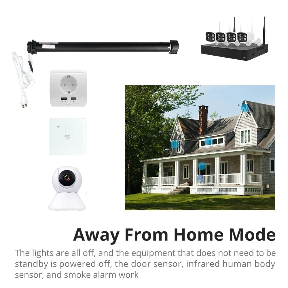 ระบบอัตโนมัติในบ้านสไตล์โมเดิร์นแบบกำหนดเองของ Touya รองรับ Alexei และ Google Assistant พร้อมโซลูชันแอปพลิเคชันสำหรับบ้านอัจฉริยะทั้งหลังด้วยระบบ ABS ผลิตแบบ OEM