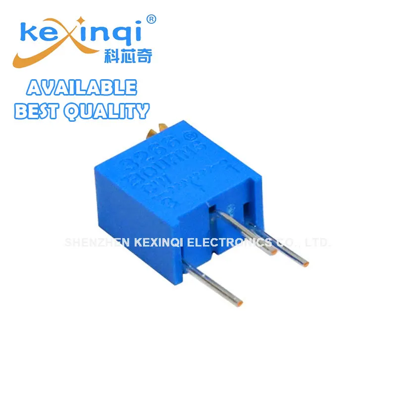 10pcs 3266W 3266 102 202 1M Multiturn Adjustable Trimpot Trimmer Resistor Potentiometer 1K 2K 5K 10K 20K 50K 100K 200K 500K Ohm