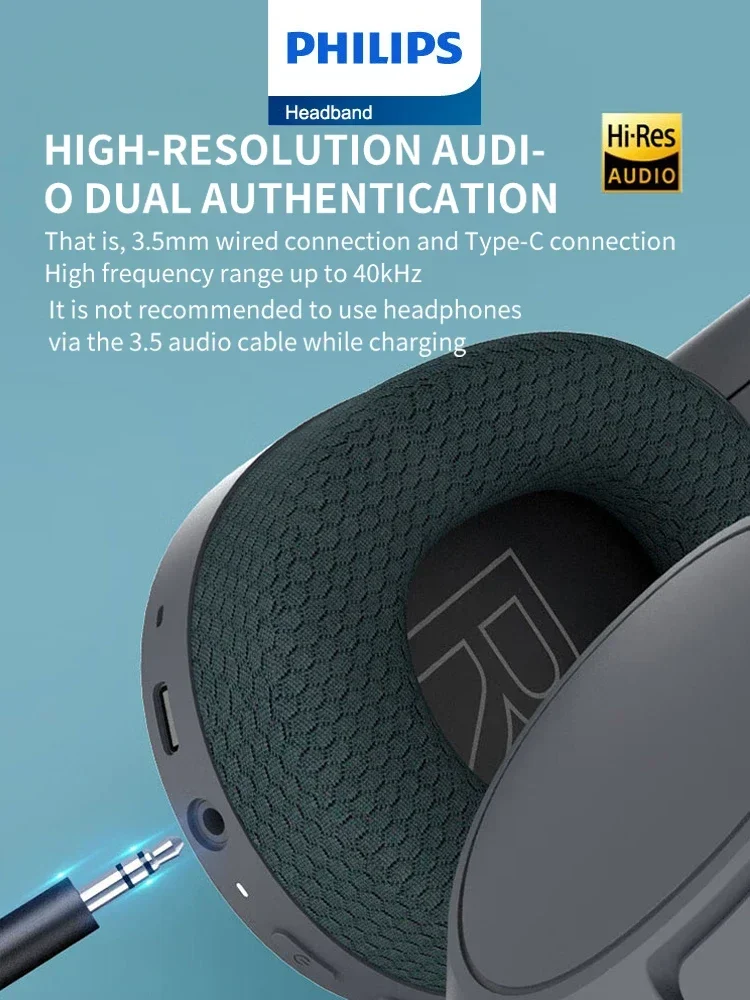 سماعات رأس لاسلكية ، بلوتوث ، سماعة أذن فوق الأذن ، ستيريو HiFi ، استعداد طويل ، ركض رياضي ، سماعة ميكروفون عالية الدقة ، جديدة