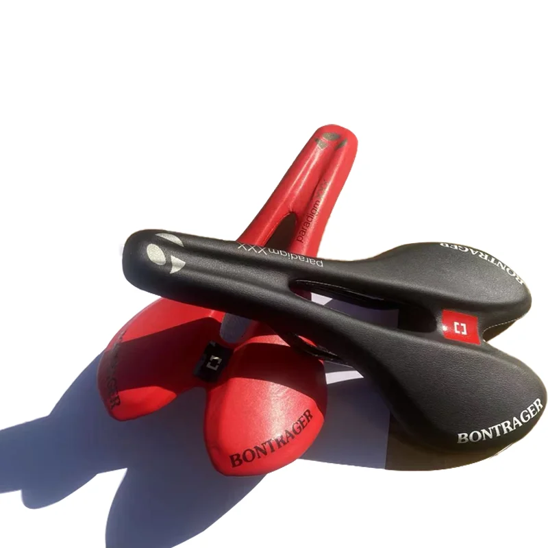 Bontrager Red/black Carbon +EVA+PU Ultra soft, soft, hollow and breathable road bike saddle Mtb saddle Carbon saddle